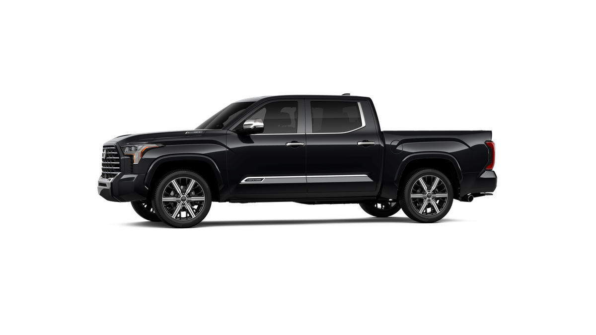 New 2026 Midnight Black Metallic Toyota Capstone image 3