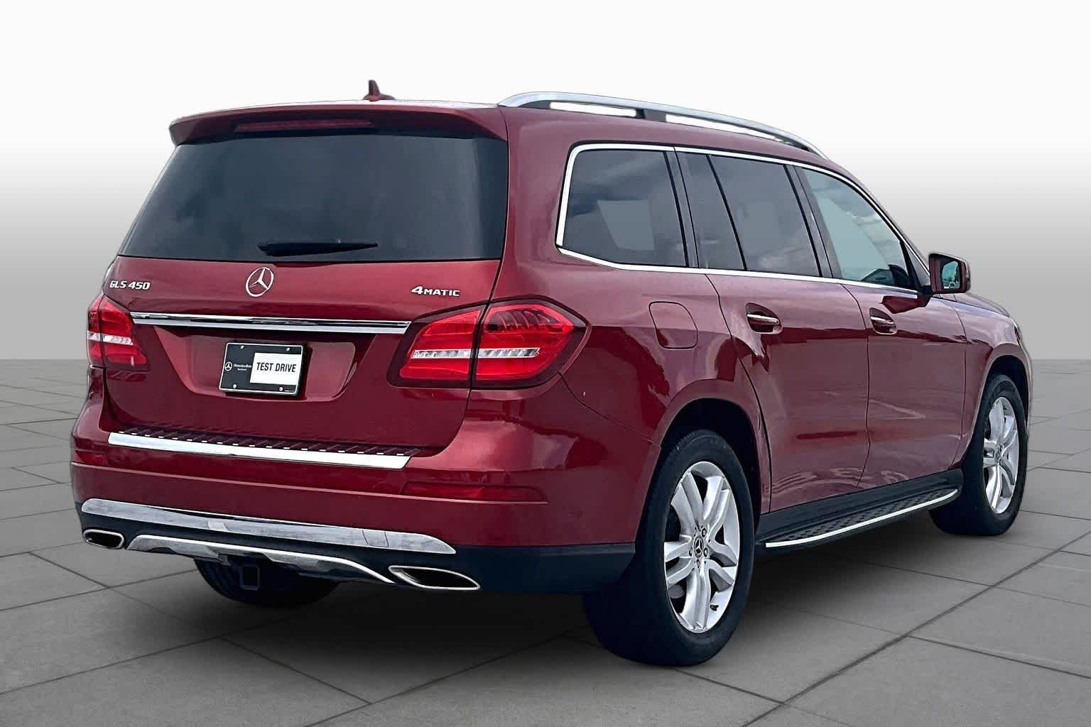 Used 2017 designo Cardinal Red Metallic Mercedes-Benz GLS 450 image 13