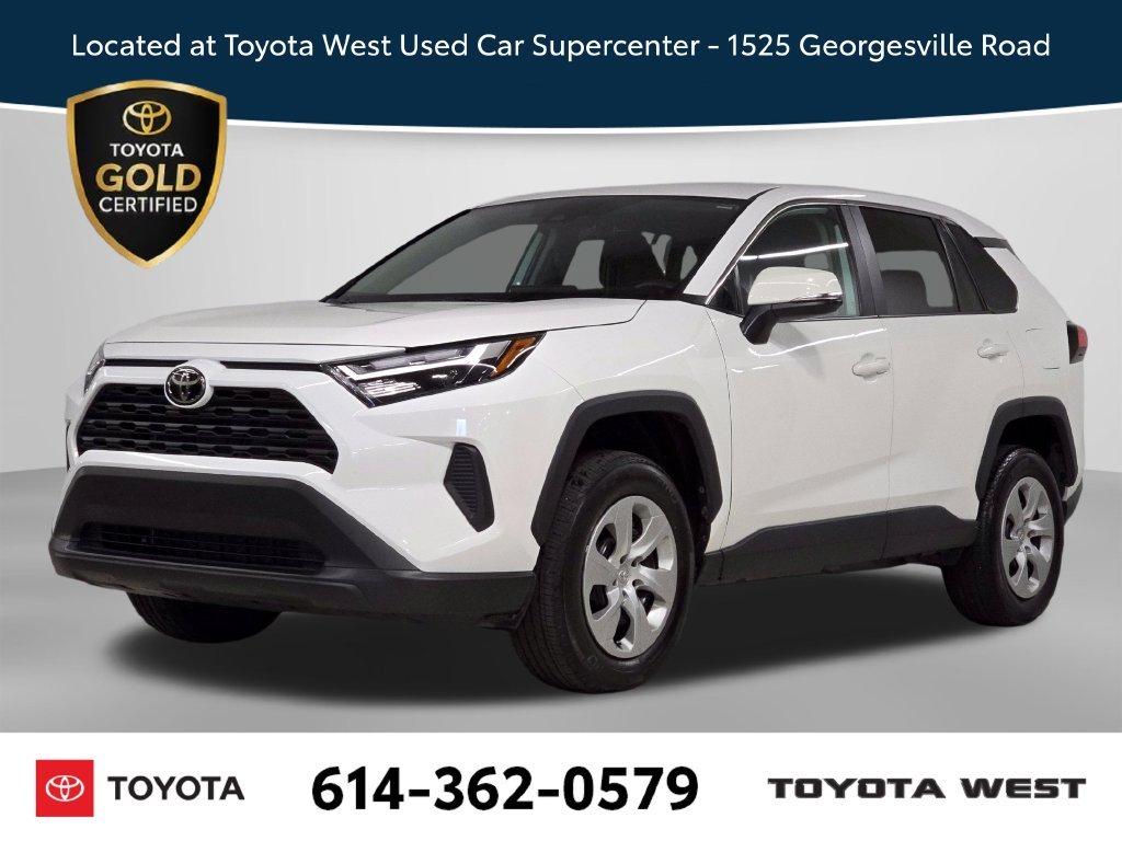 Certified Used 2025 White Toyota LE image 1