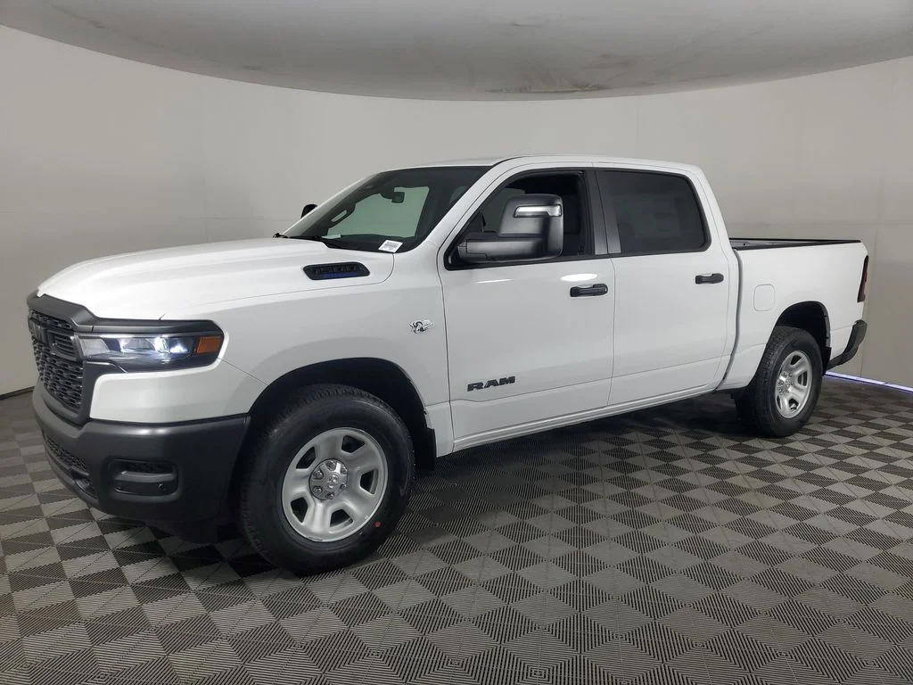 New 2026 Bright White Clear-Coat Exterior Paint RAM Tradesman image 8