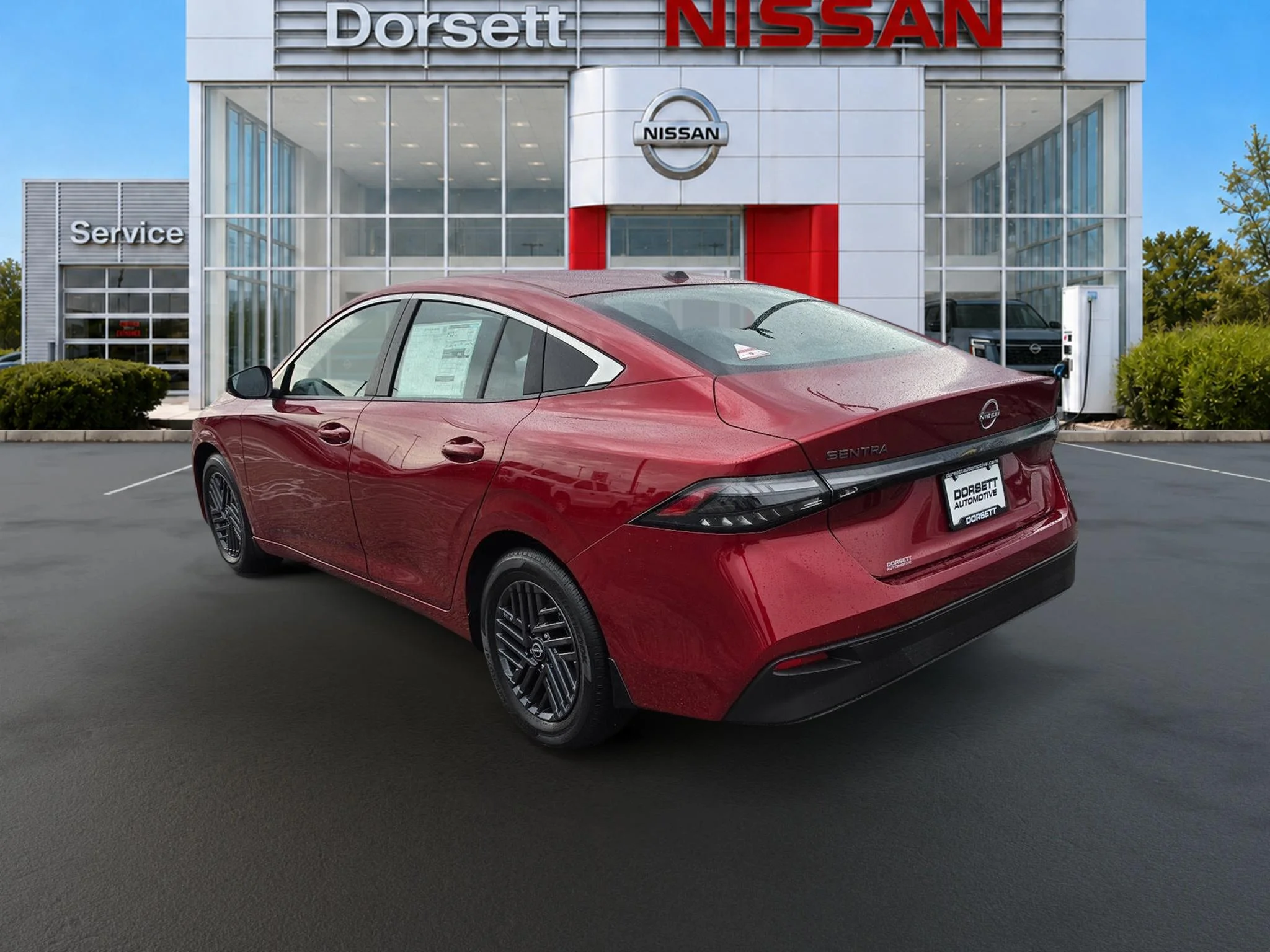 New 2027 Scarlet Ember Tintcoat Nissan SV image 4
