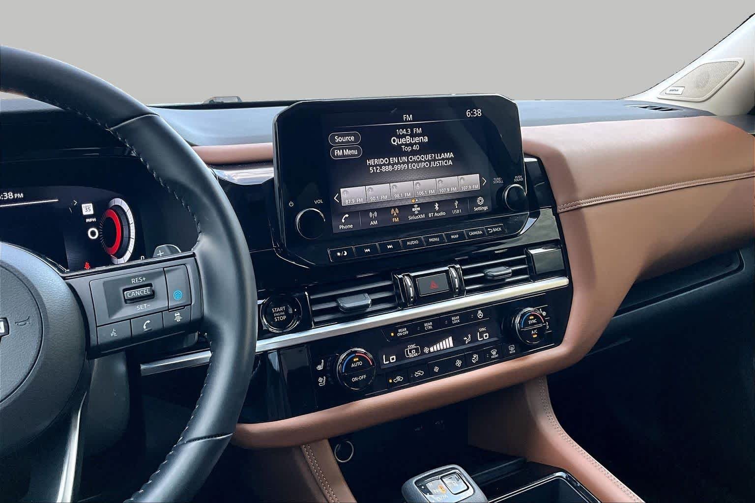Certified Used 2025 Super Black Nissan Platinum image 7