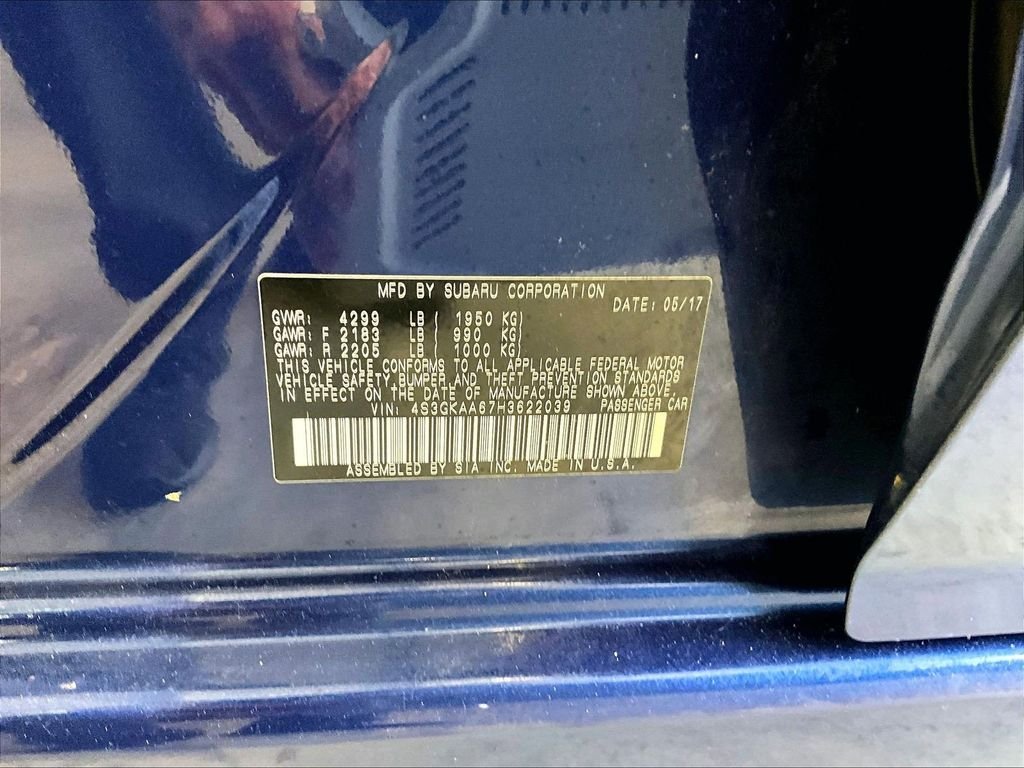 Used 2017 Blue Subaru 2.0i image 37
