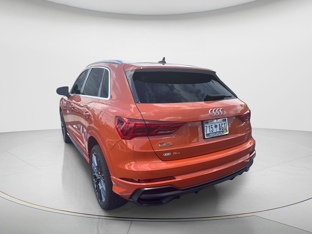 Used 2021 Orange Audi Premium Plus image 6