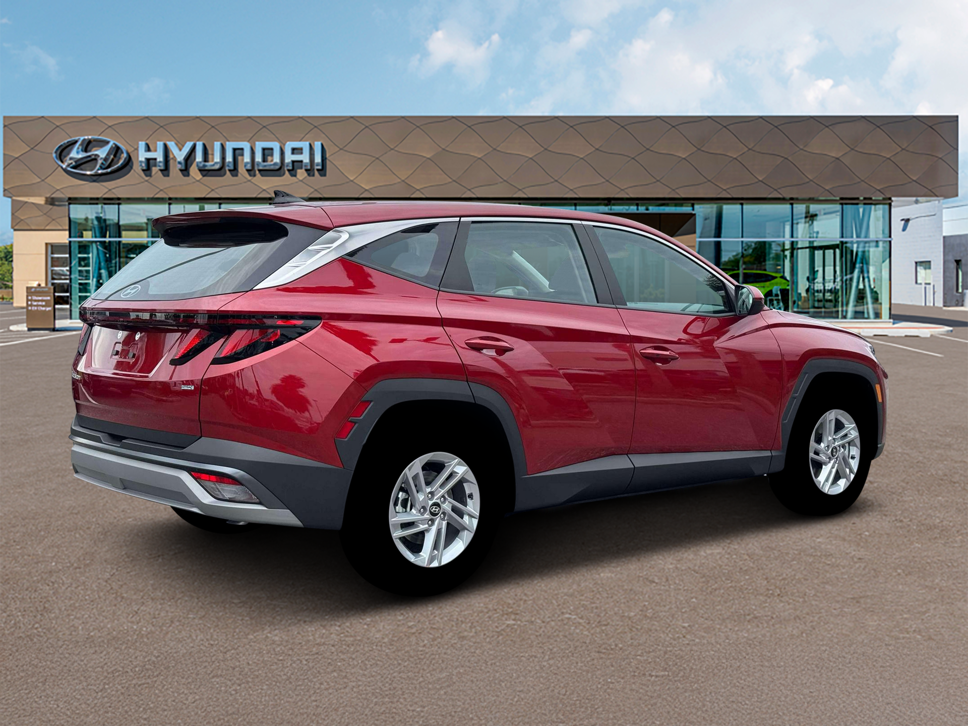 New 2026 Red Hyundai SE AWD image 8