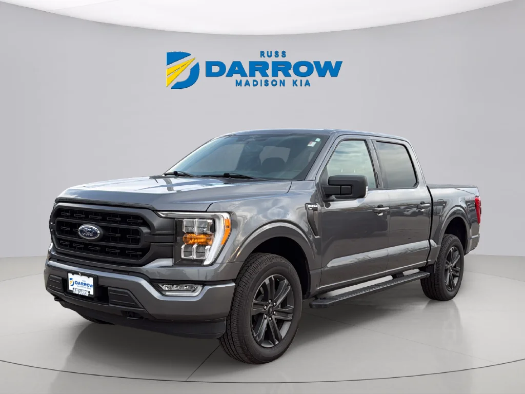 Used 2023 Gray Metallic Ford XLT image 1