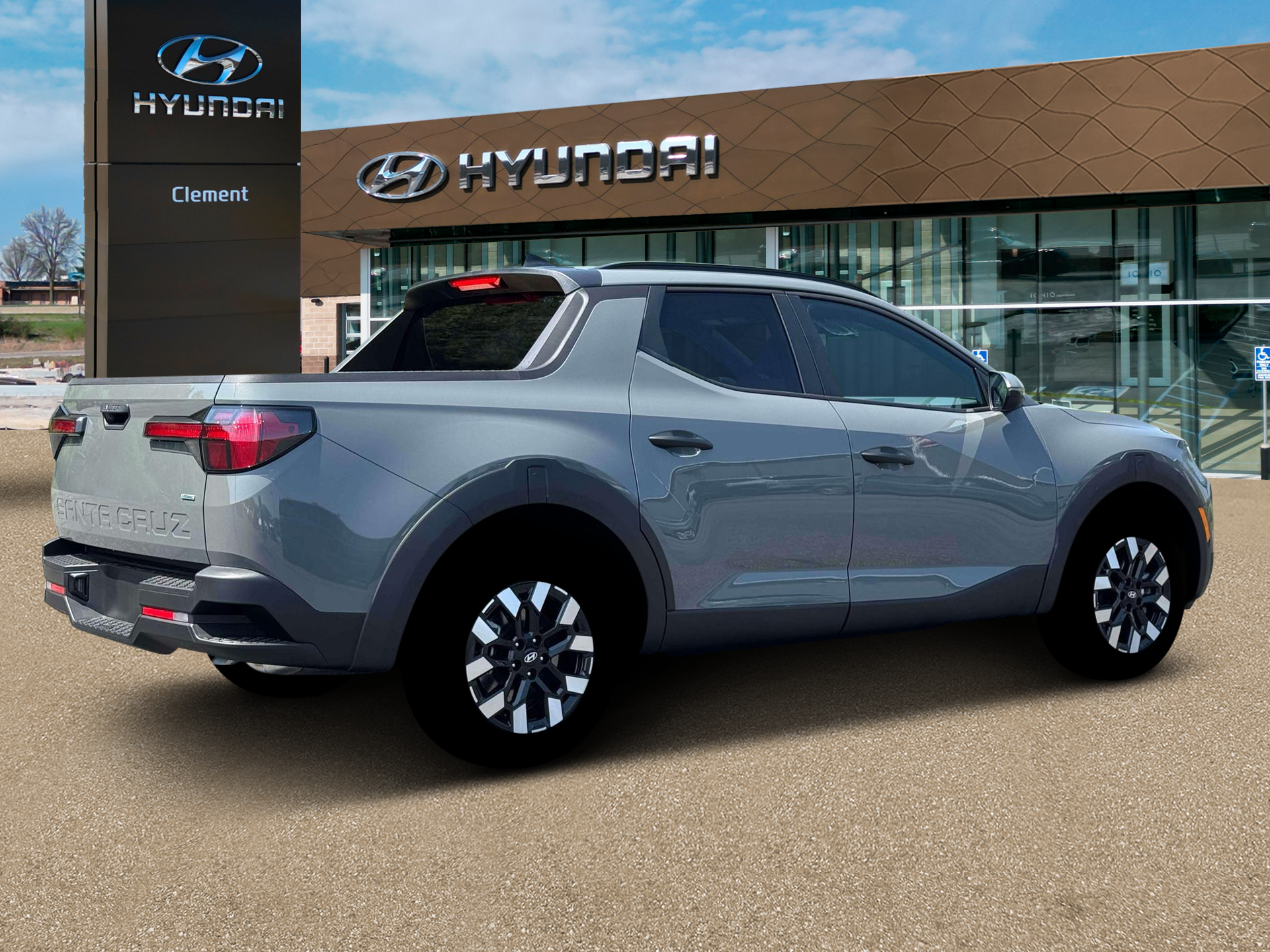 New 2026 Gray Hyundai SEL AWD image 8