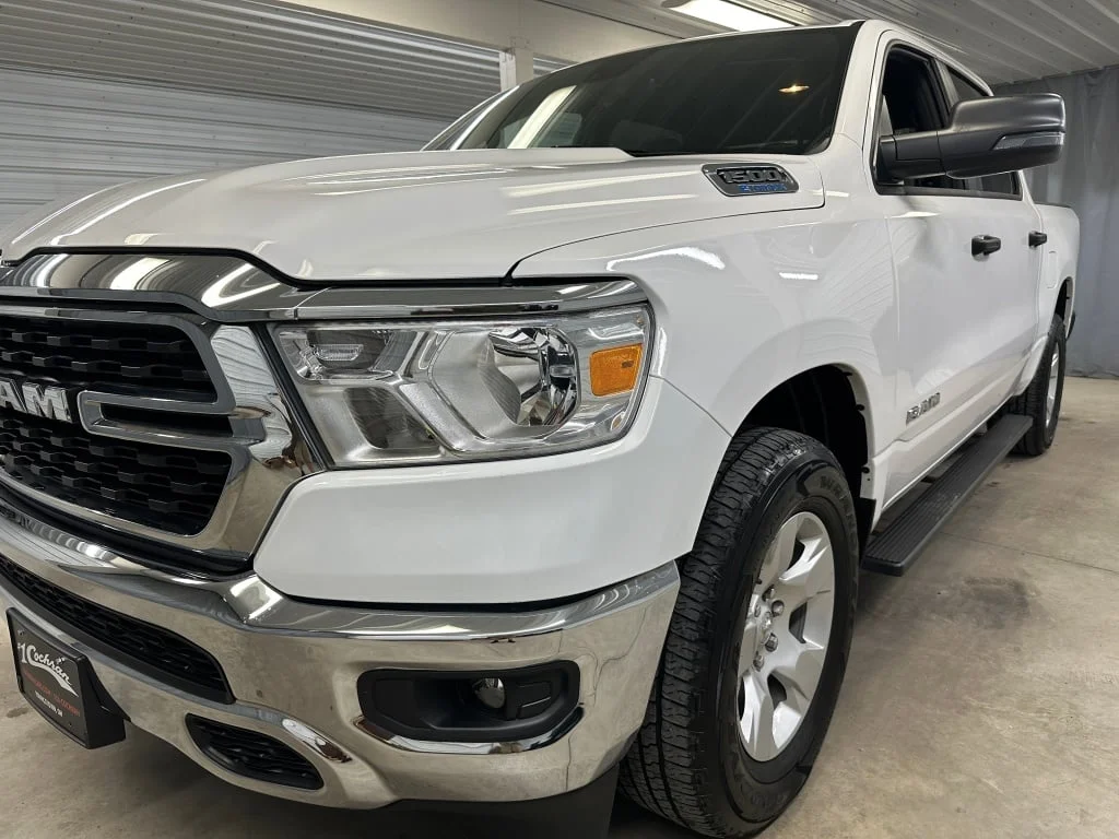 Used 2023 Bright White Clearcoat Ram Big Horn image 31