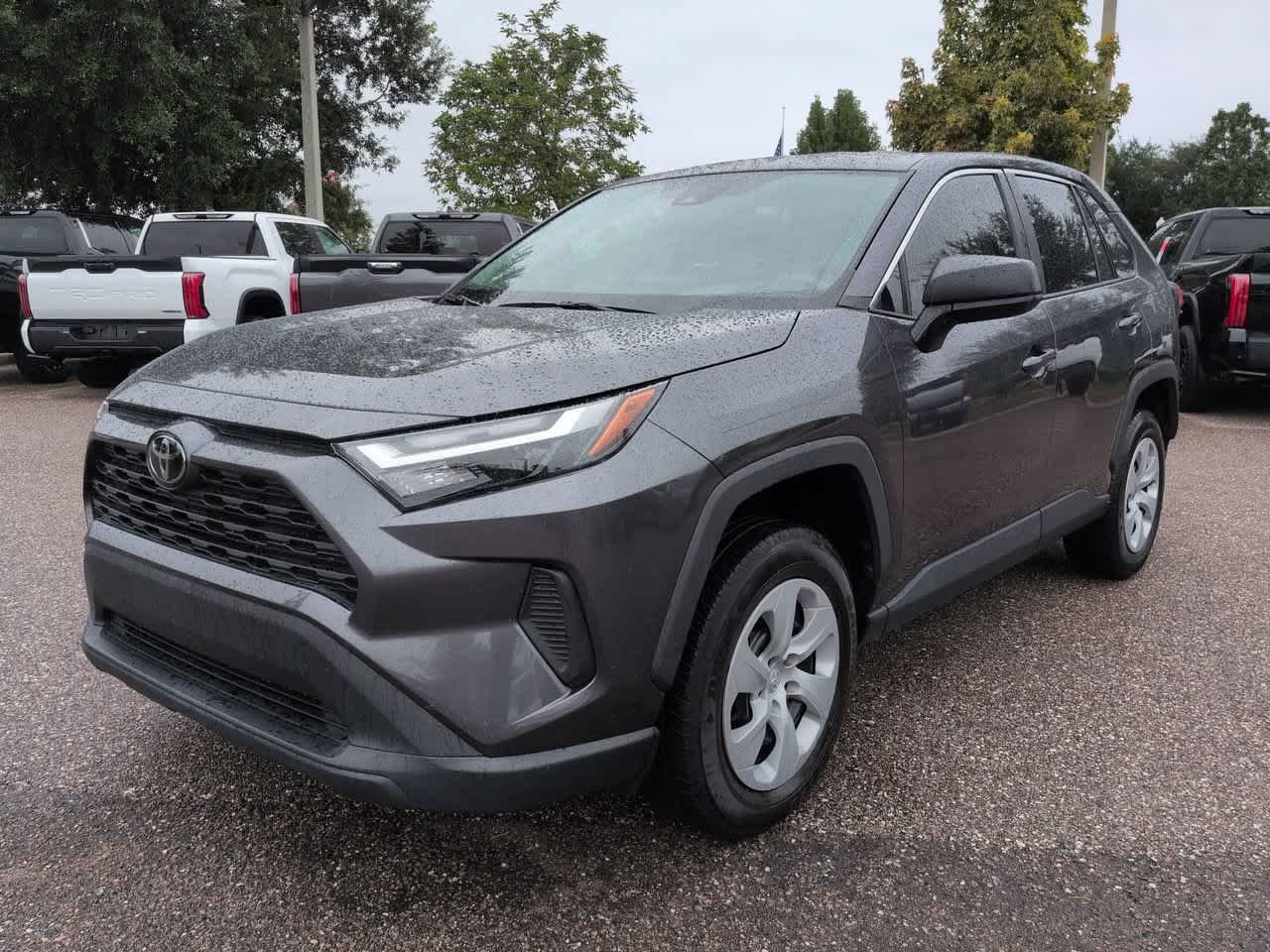 Certified Used 2024 Magnetic Gray Metallic Toyota LE image 2