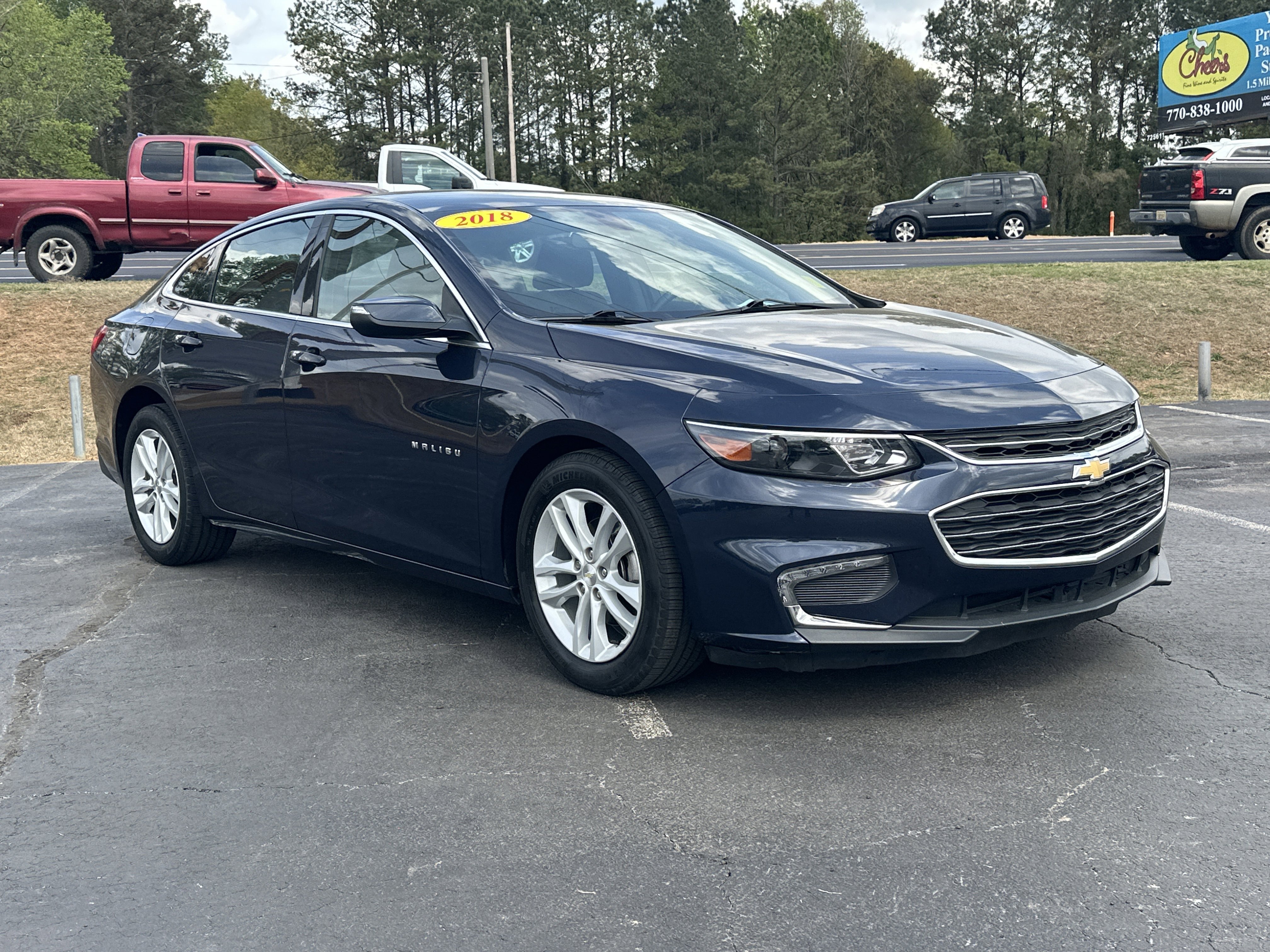 Used 2018 Chevrolet Malibu 1LT with VIN 1G1ZD5ST9JF232426 for sale in Carrollton, GA