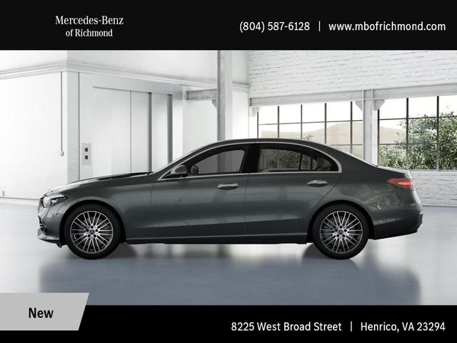 New 2026 Selenite Grey Metallic Mercedes-Benz C 300 image 34