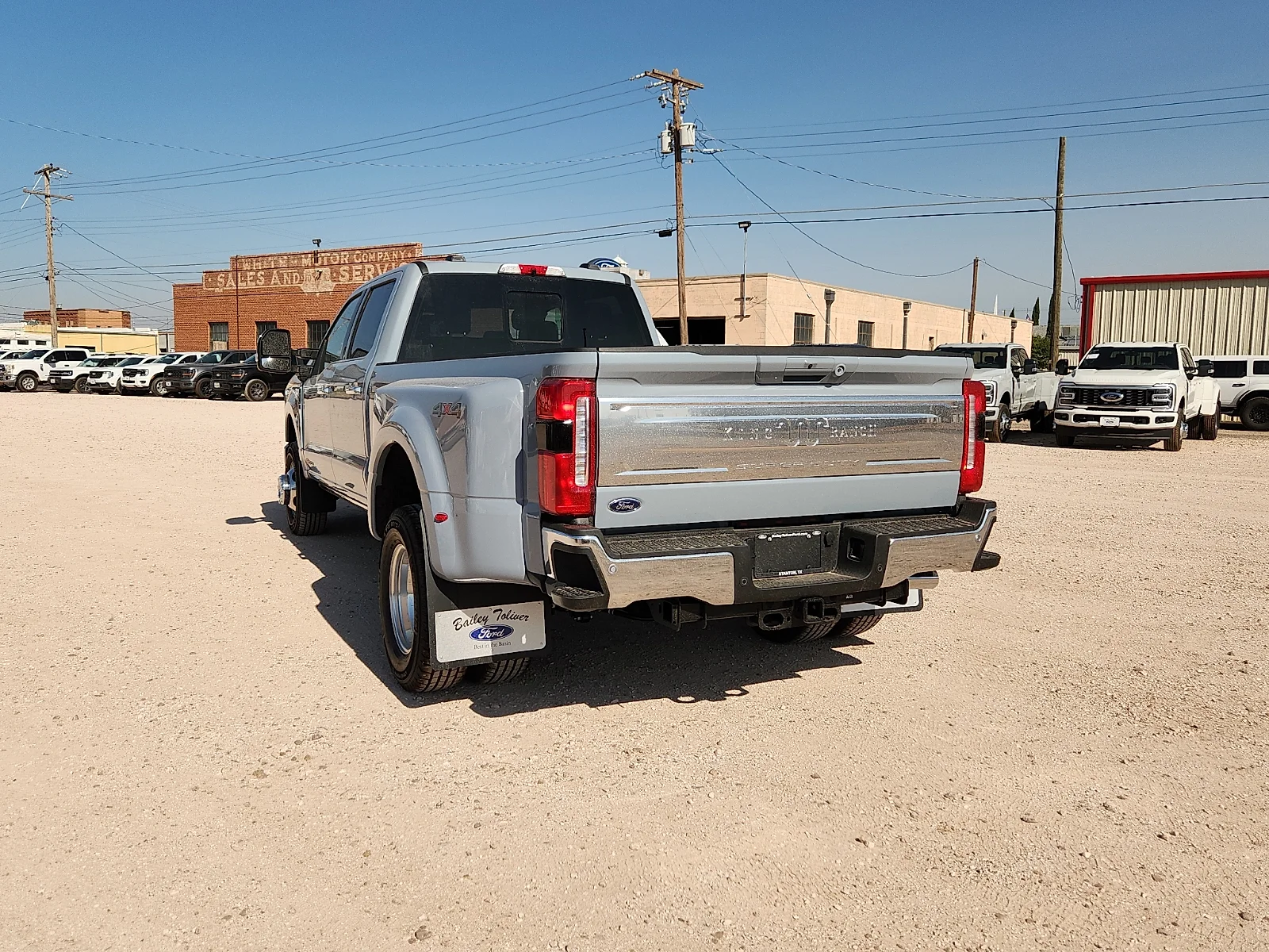 New 2026 Glacier Gray Metallic Tri-Coat Ford King Ranch image 5
