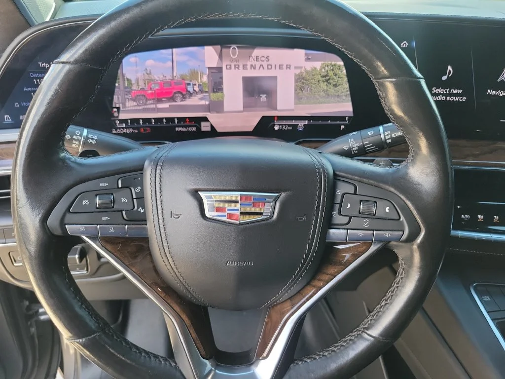 Used 2021 Satin Steel Metallic Cadillac Sport Platinum image 28