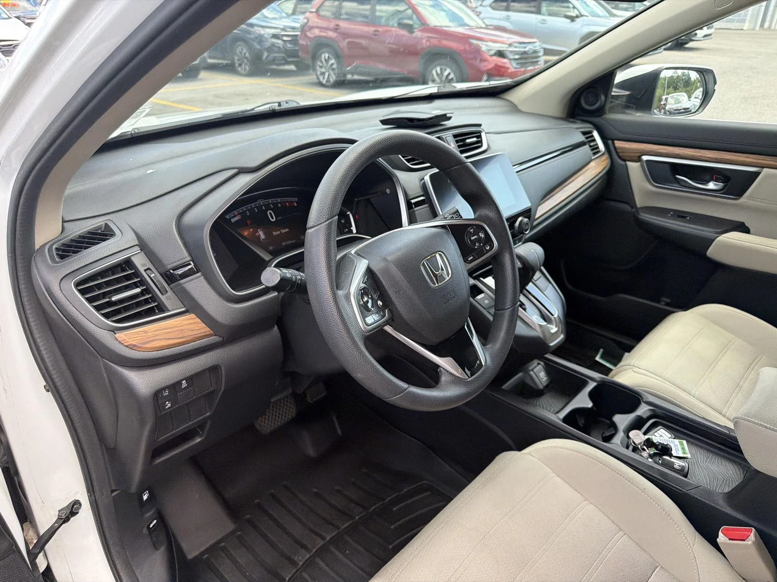 Used 2019 Platinum White Pearl Honda EX image 16