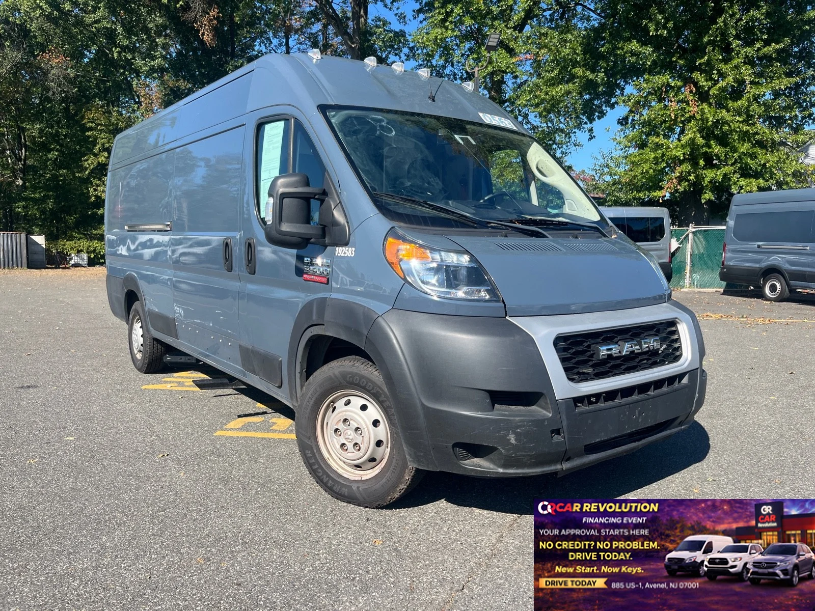 2020 RAM ProMaster Cargo Van