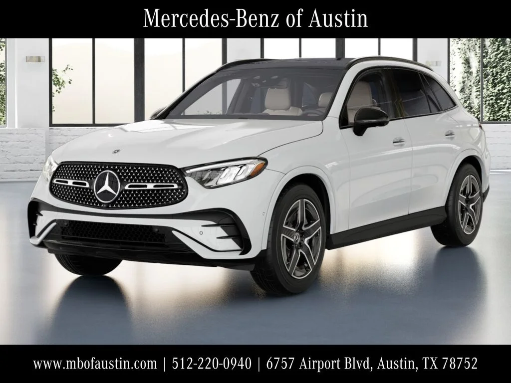New 2027 White Mercedes-Benz GLC 300 image 1