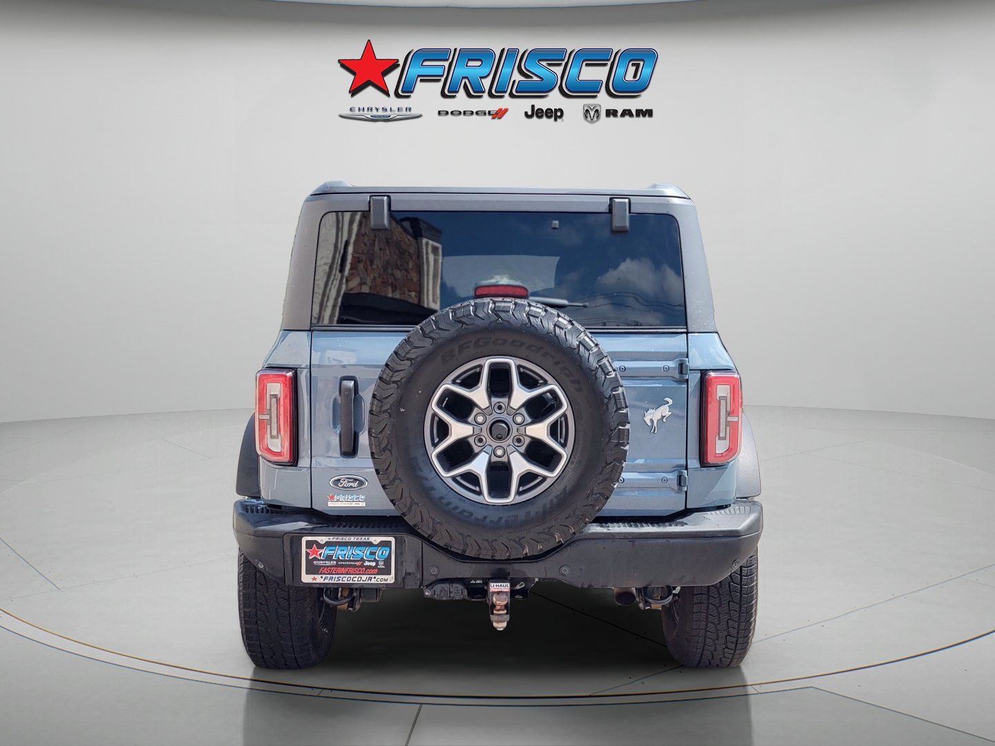 Used 2023 Azure Gray Metallic Tri-Coat Ford Badlands image 6