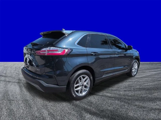 Certified Used 2024 Stone Blue Metallic Ford SEL image 4