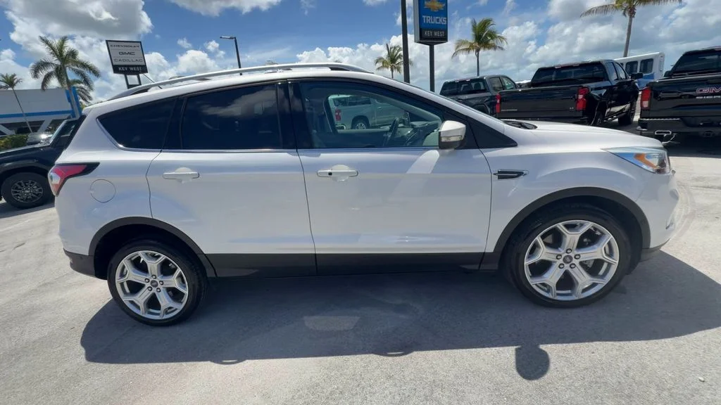 Used 2017 White Ford Titanium image 2