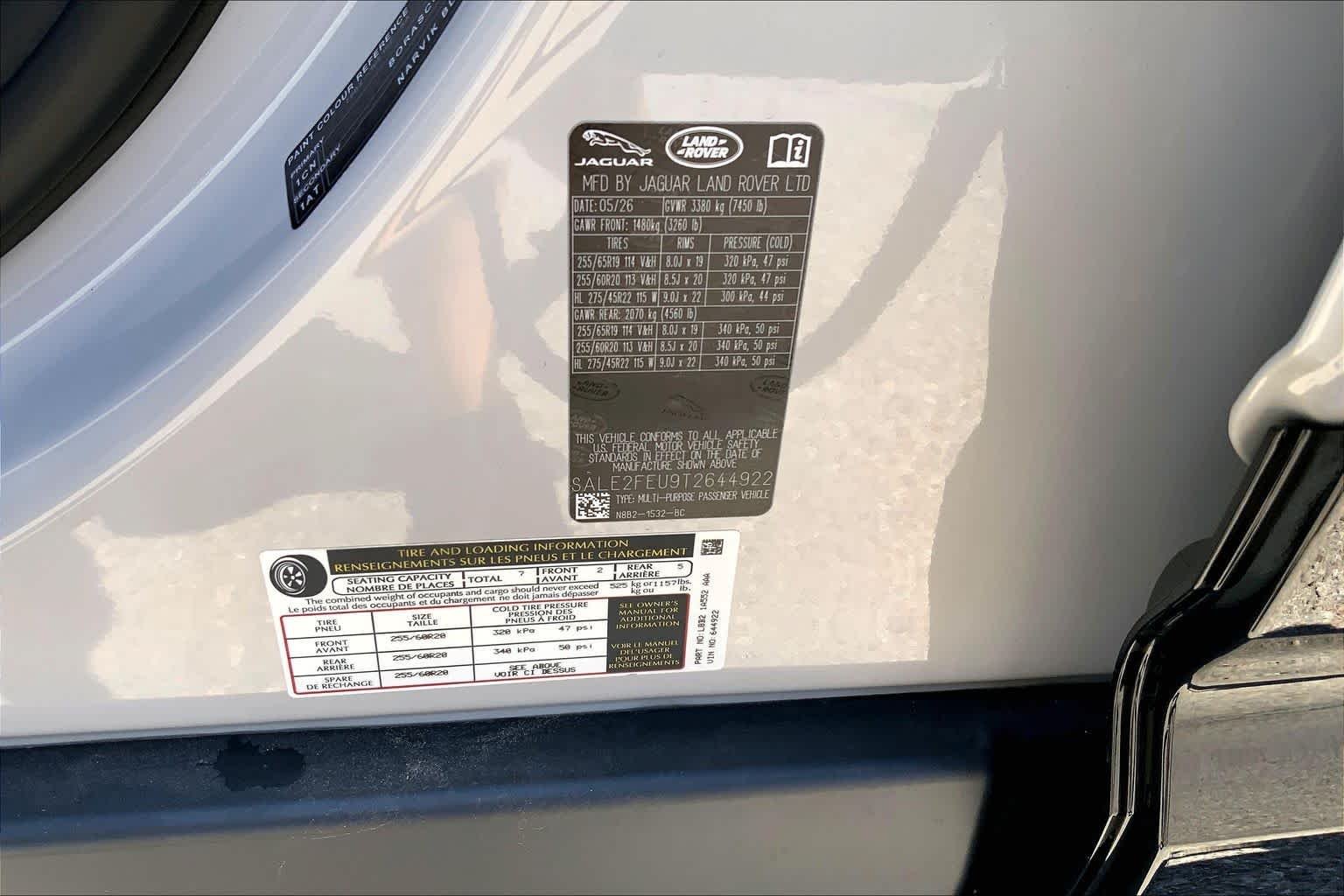 New 2026 Borasco Grey Land Rover X-Dynamic SE image 19