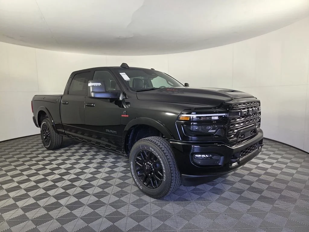 New 2026 Diamond Black Crystal Pearl-Coat Exterior Paint RAM Limited image 2