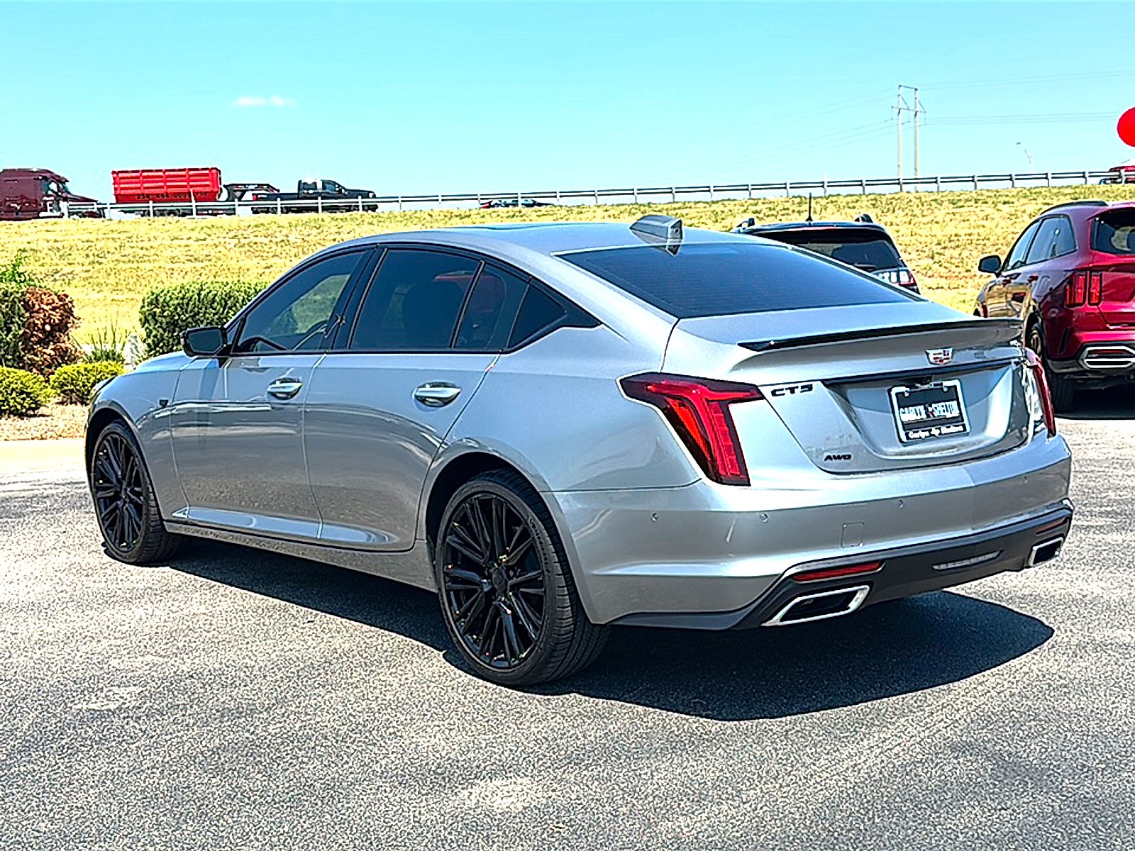 Used 2025 Argent Silver Metallic Cadillac Premium Luxury image 6