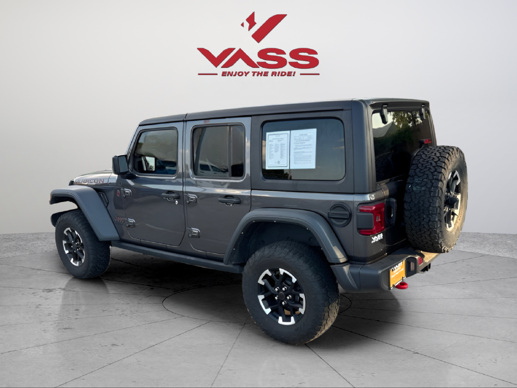 Certified Used 2025 Gray Jeep Rubicon image 3
