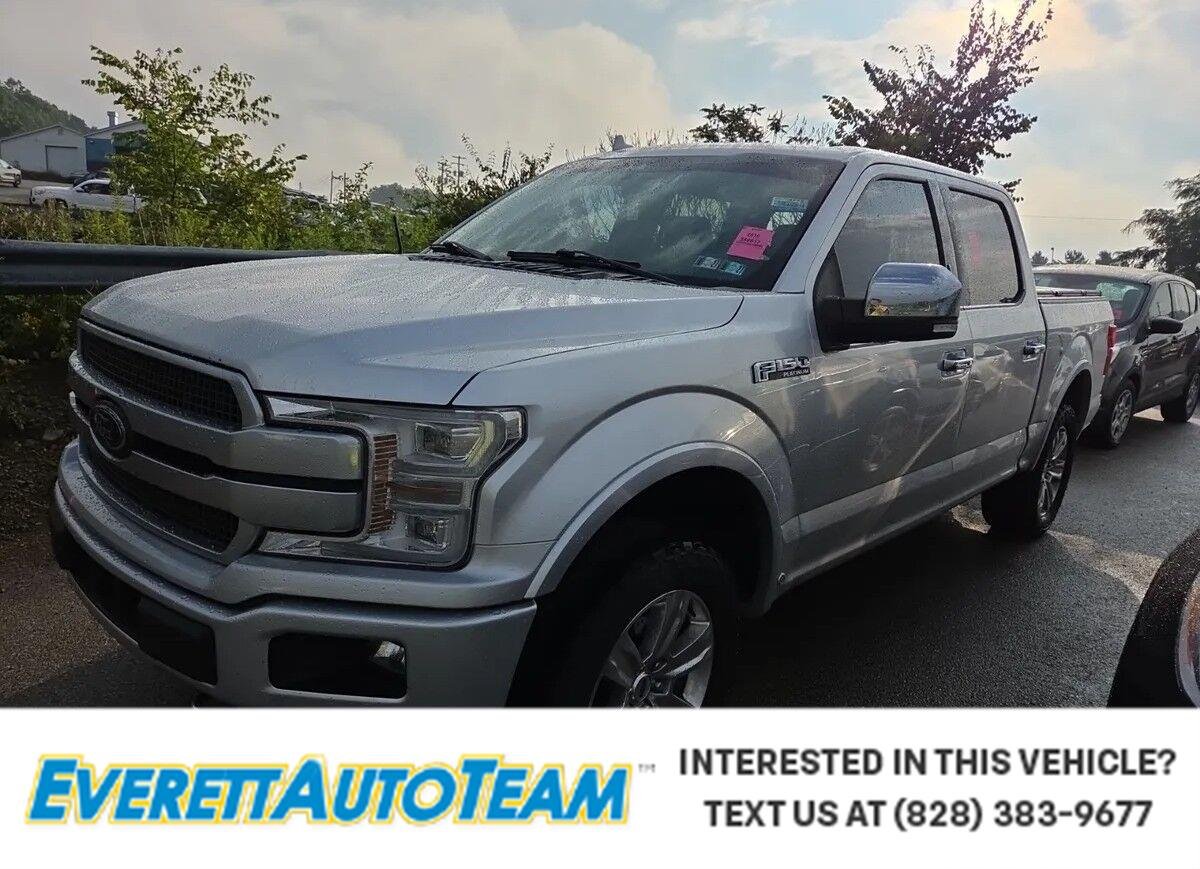 Used 2019 Ingot Silver Ford Platinum image 1