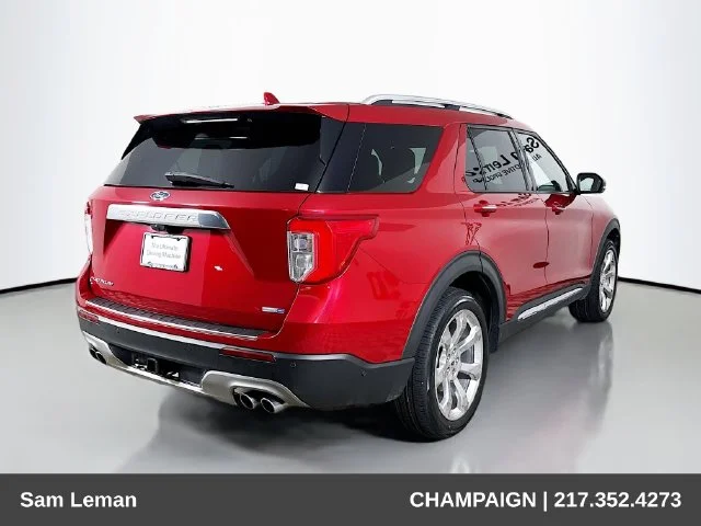 Used 2020 Red Ford Platinum image 7