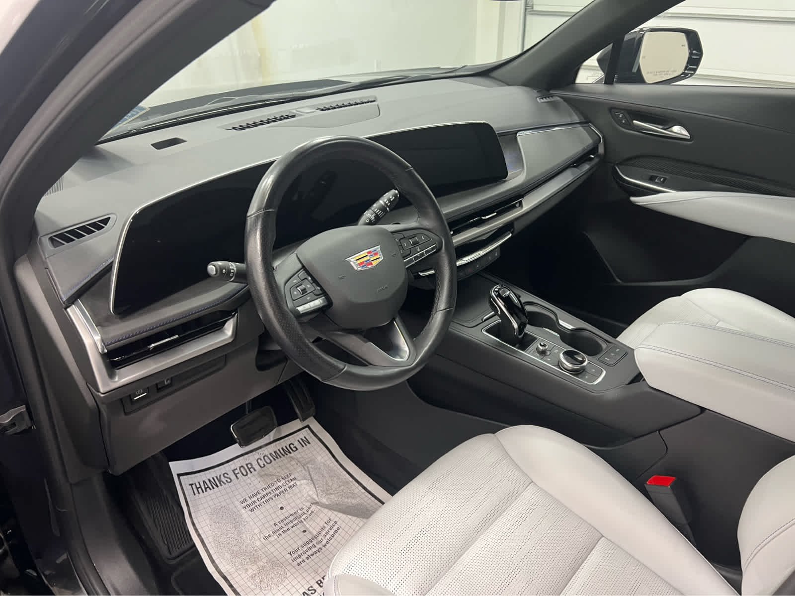 Used 2024 Stellar Black Metallic Cadillac AWD Sport image 16