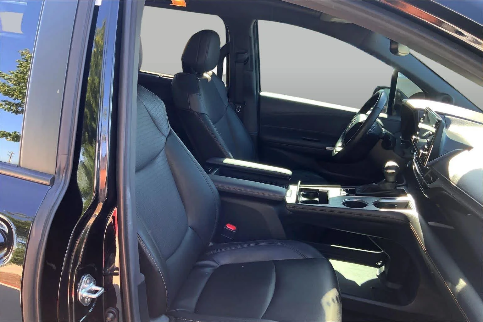 Used 2024 Midnight Black Metallic Toyota Woodland Edition image 9