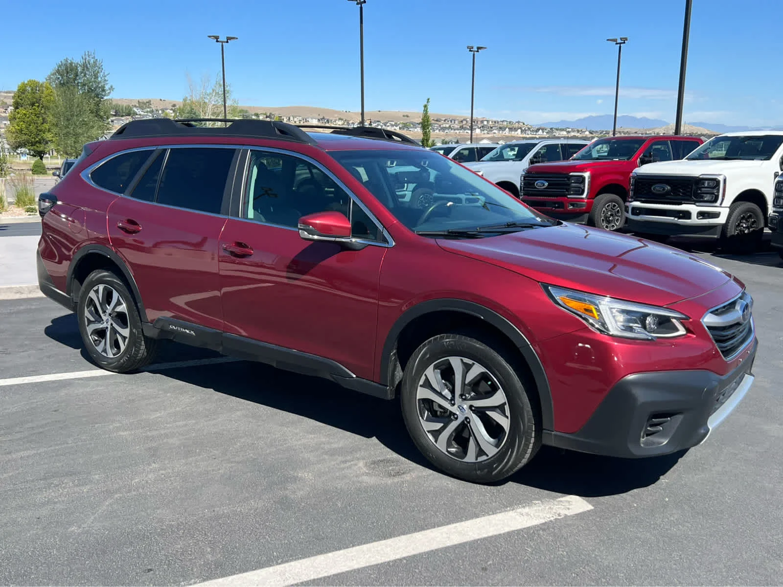 Certified Used 2022 Crimson Red Pearl Subaru Limited image 5