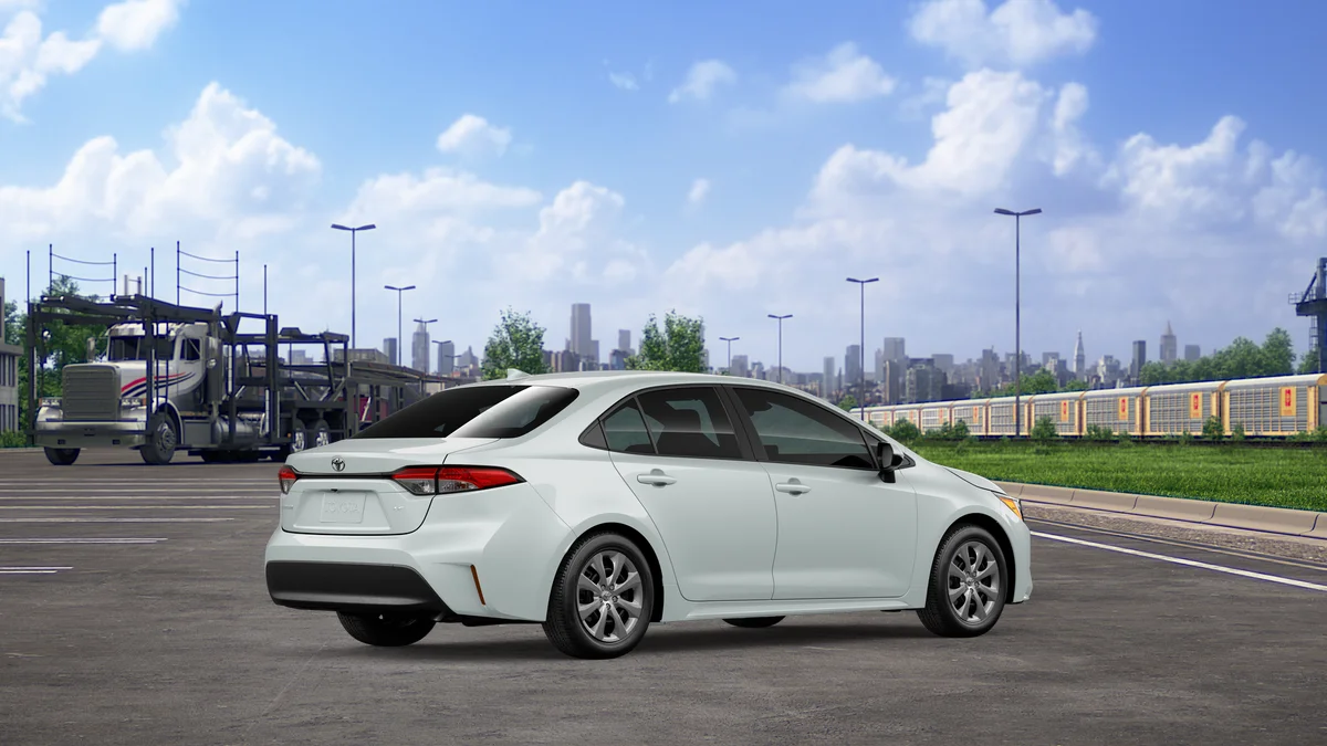 New 2026 Wind Chill Pearl Toyota LE image 10