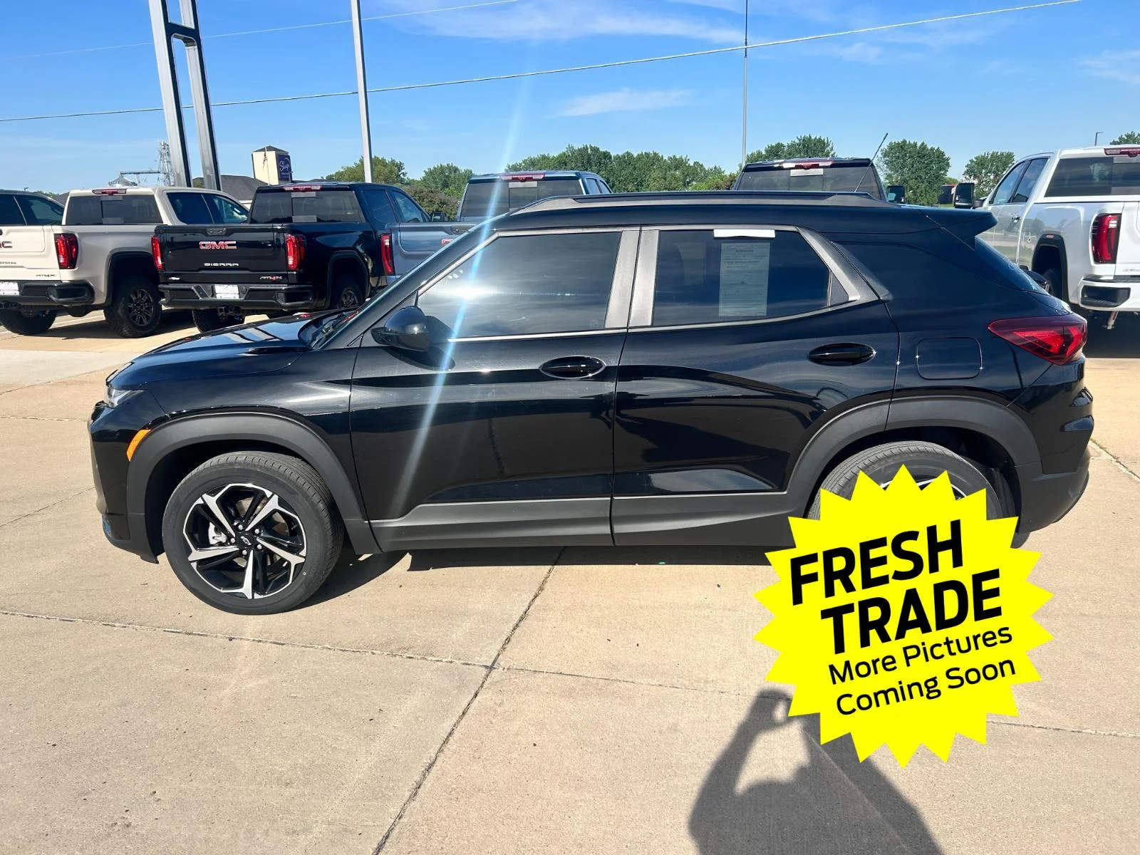 Used 2021 Mosaic Black Metallic Chevrolet RS image 9