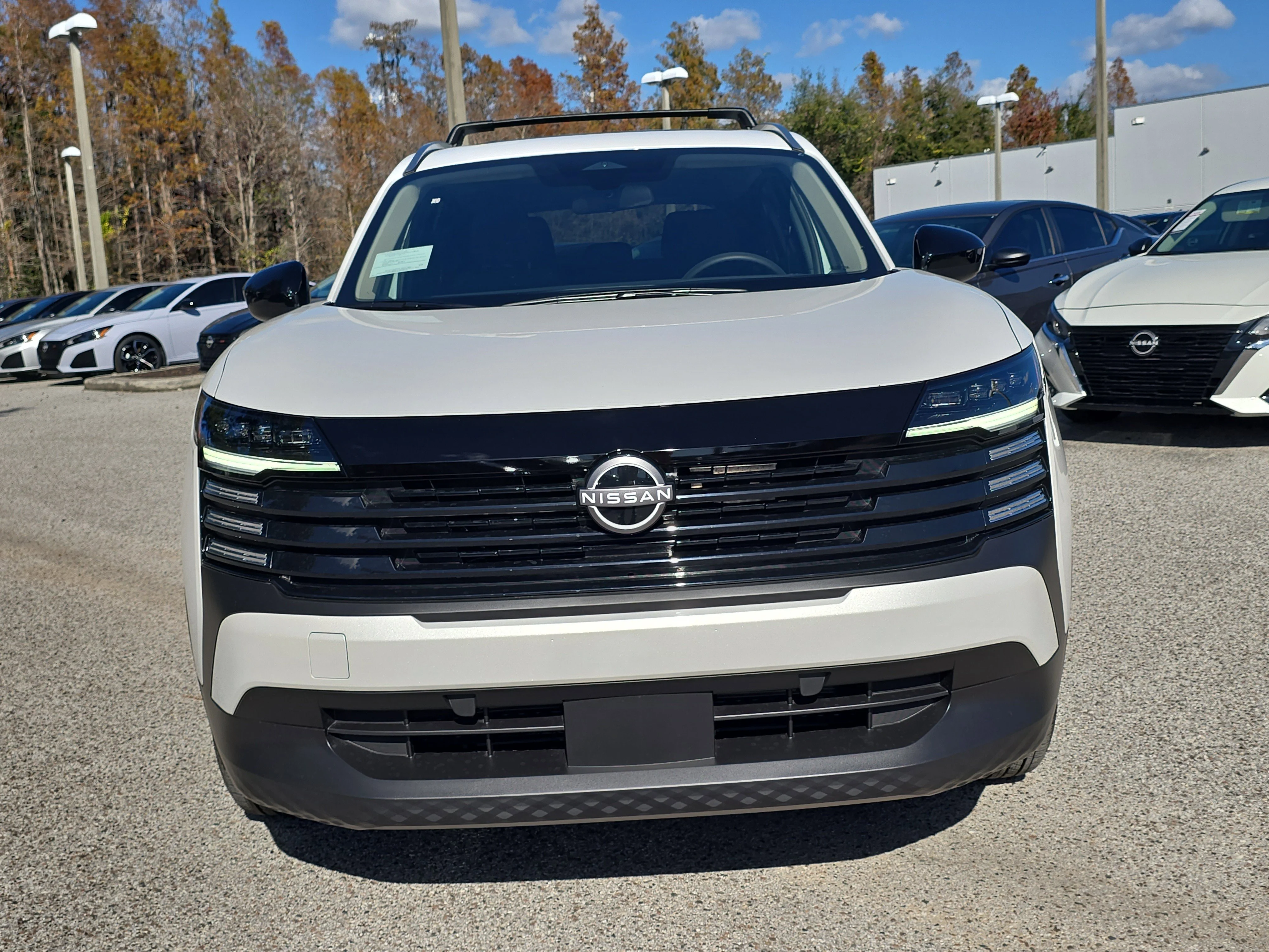 New 2026 Aspen White TriCoat Nissan SV image 3