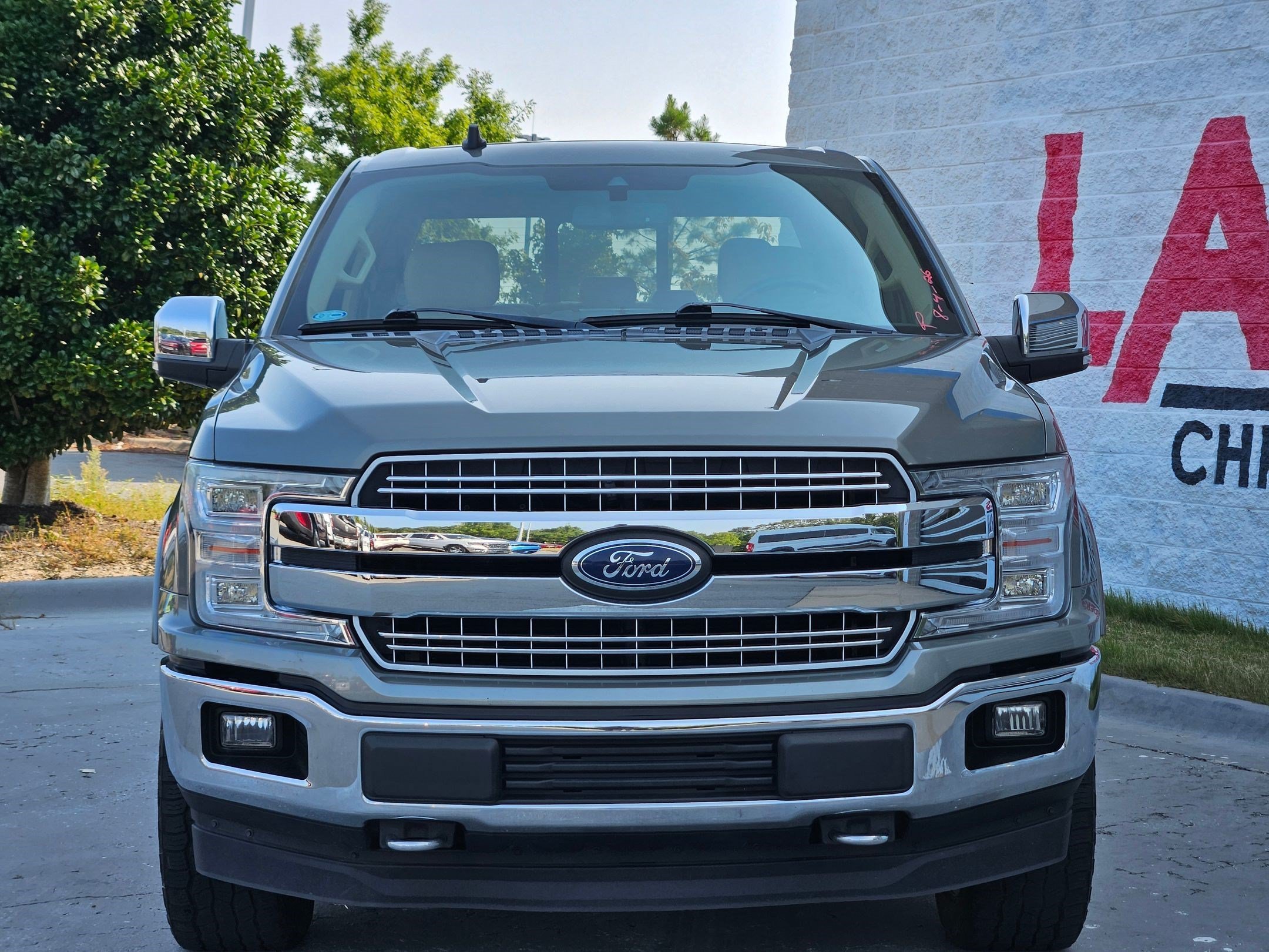 Used 2019 Silver Spruce Metallic Ford LARIAT image 2