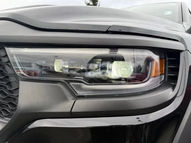 Used 2022 Diamond Black Crystal Pearlcoat Ram TRX image 6