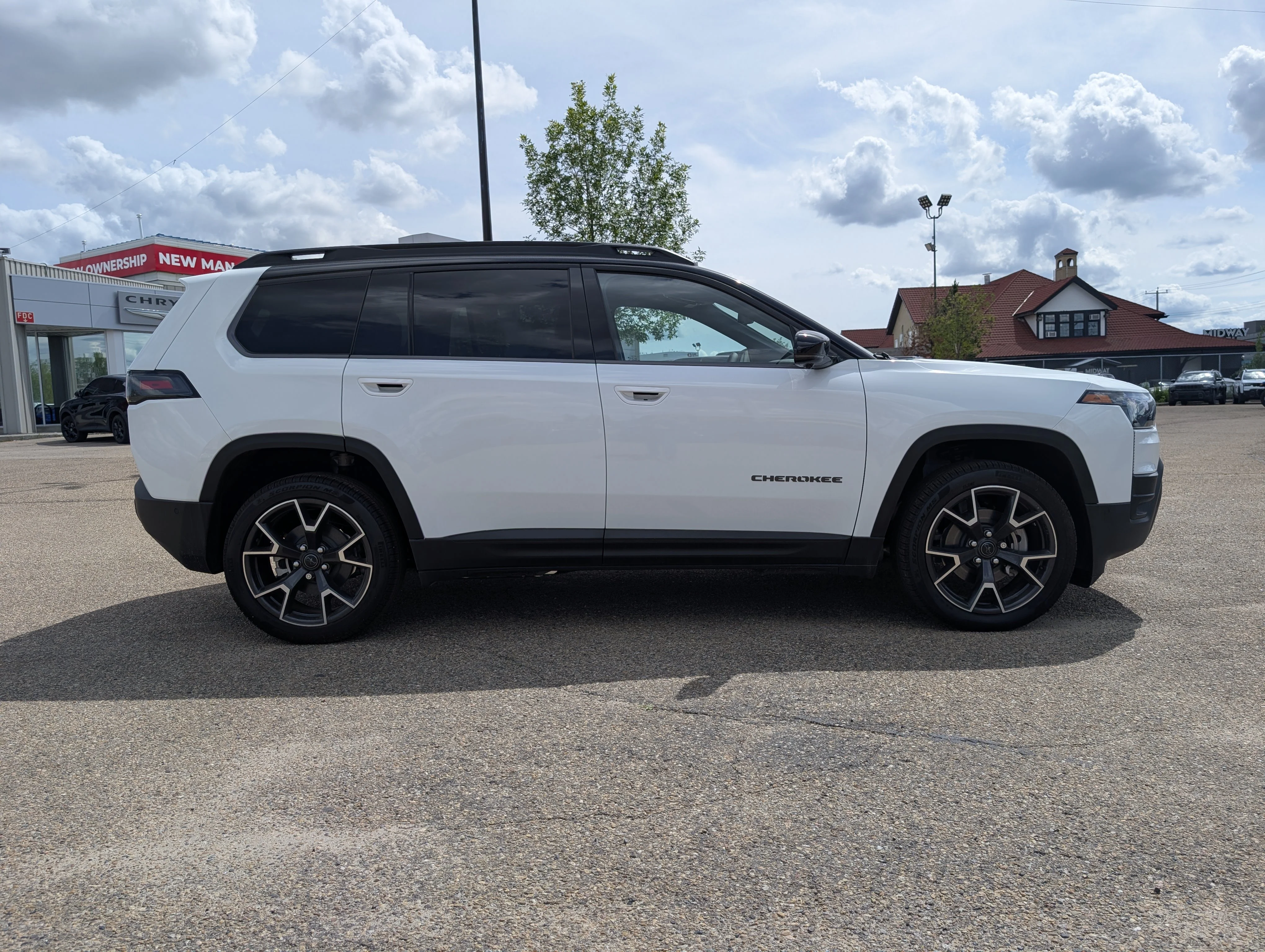 New 2026 Bright White Jeep Overland image 8