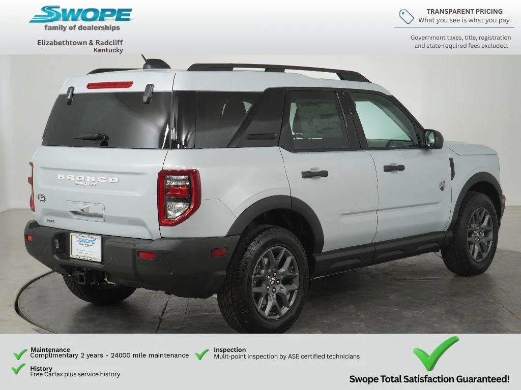 New 2026 SPACE WHITE METALLIC Ford Big Bend image 4