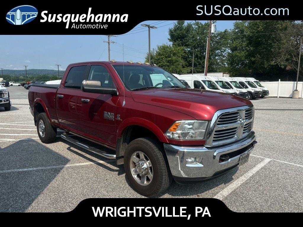 Deep Cherry Red Crystal Pearlcoat 2013 RAM 2500 Pickup Truck Four-Wheel Drive