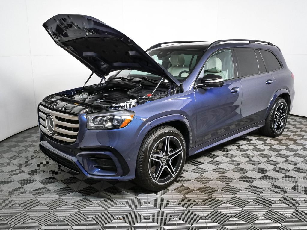 Certified Used 2025 Blue Mercedes-Benz GLS 450 image 35