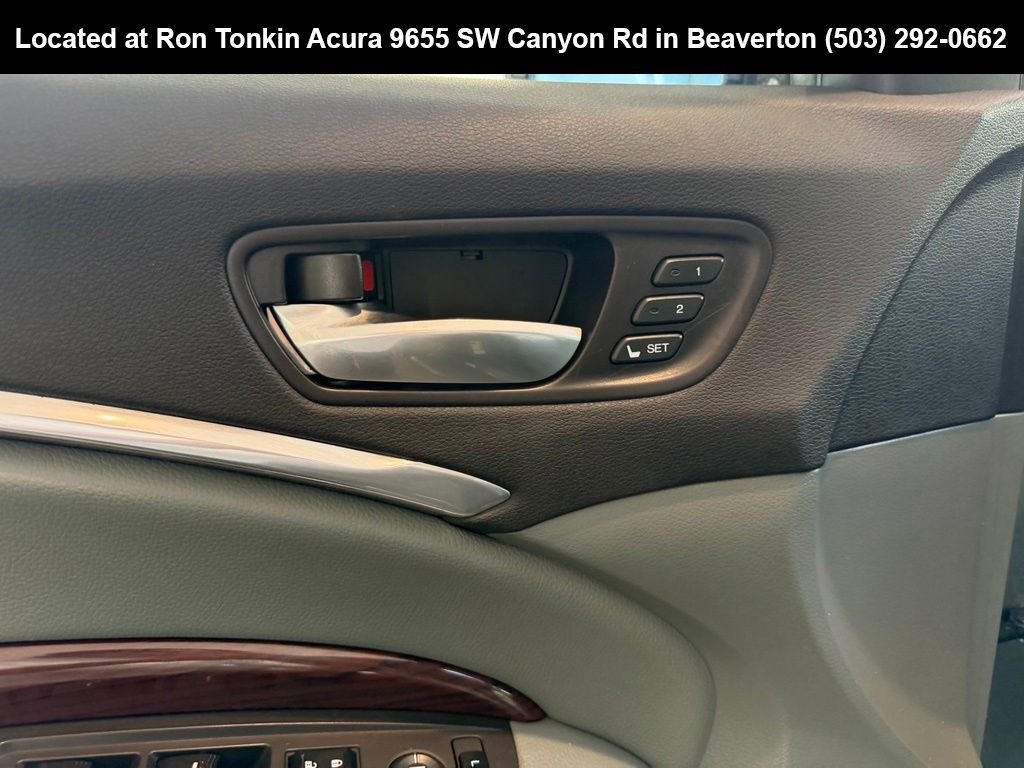 Used 2016 Forest Mist Metallic Acura 3.5L image 12