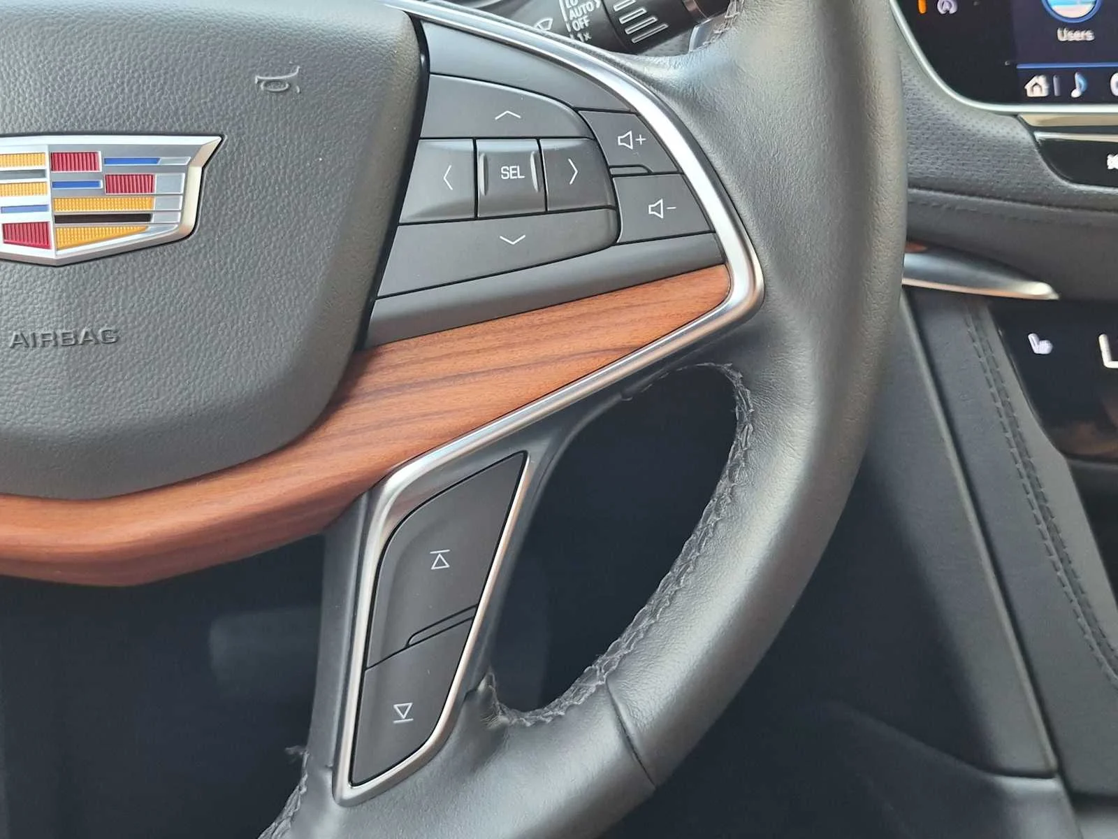 Used 2023 STELLAR BLACK METALLIC Cadillac AWD Premium Luxury image 16