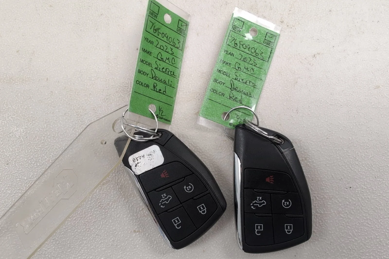 Used 2023 VOLCANIC RED TINTCOAT GMC Denali image 9