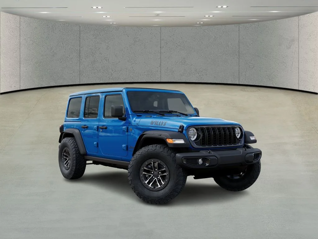 New 2026 Hydro Blue Pearl-Coat Exterior Paint Jeep Willys image 5
