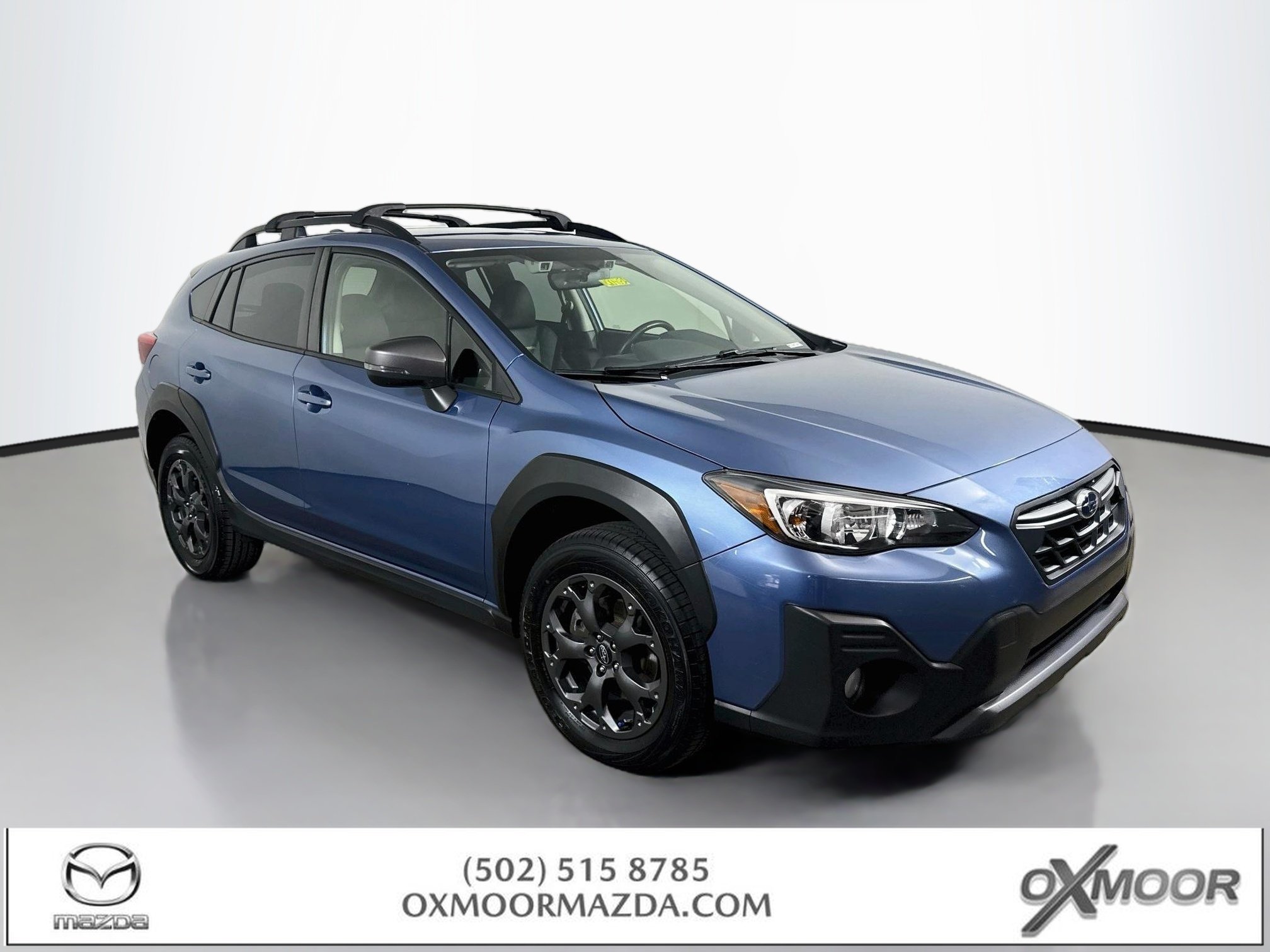 Used 2021 Horizon Blue Pearl Subaru Sport image 1