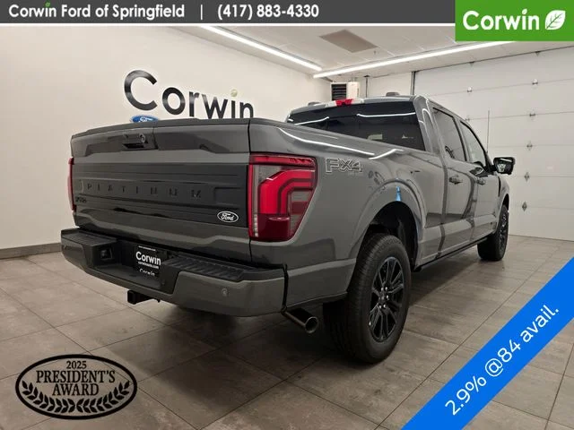 New 2026 Carbonized Gray Metallic Ford Platinum® image 8