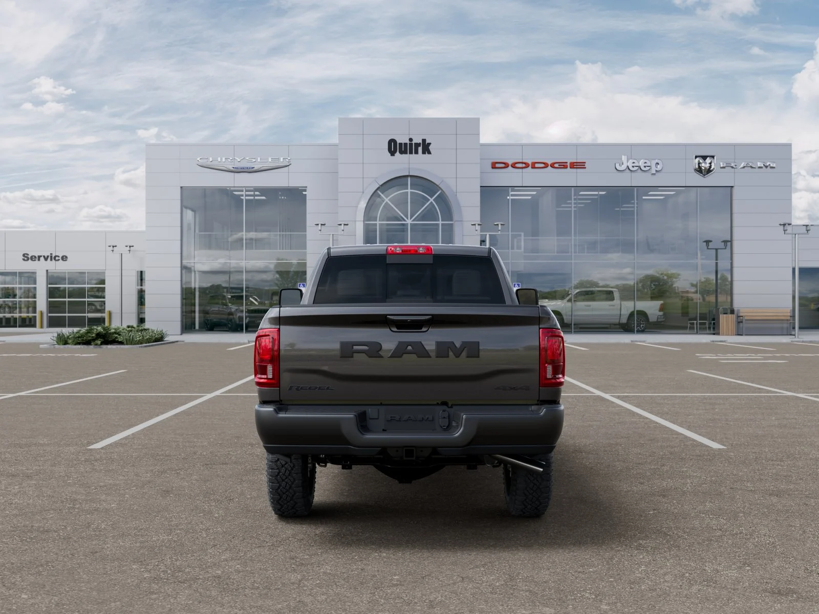 New 2026 Granite Crystal Metallic Clear-Coat Exterior Paint RAM Rebel image 33