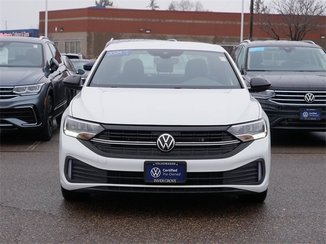 Certified 2024 Volkswagen Jetta Sport with VIN 3VWBM7BU4RM048789 for sale in Inver Grove Heights, Minnesota