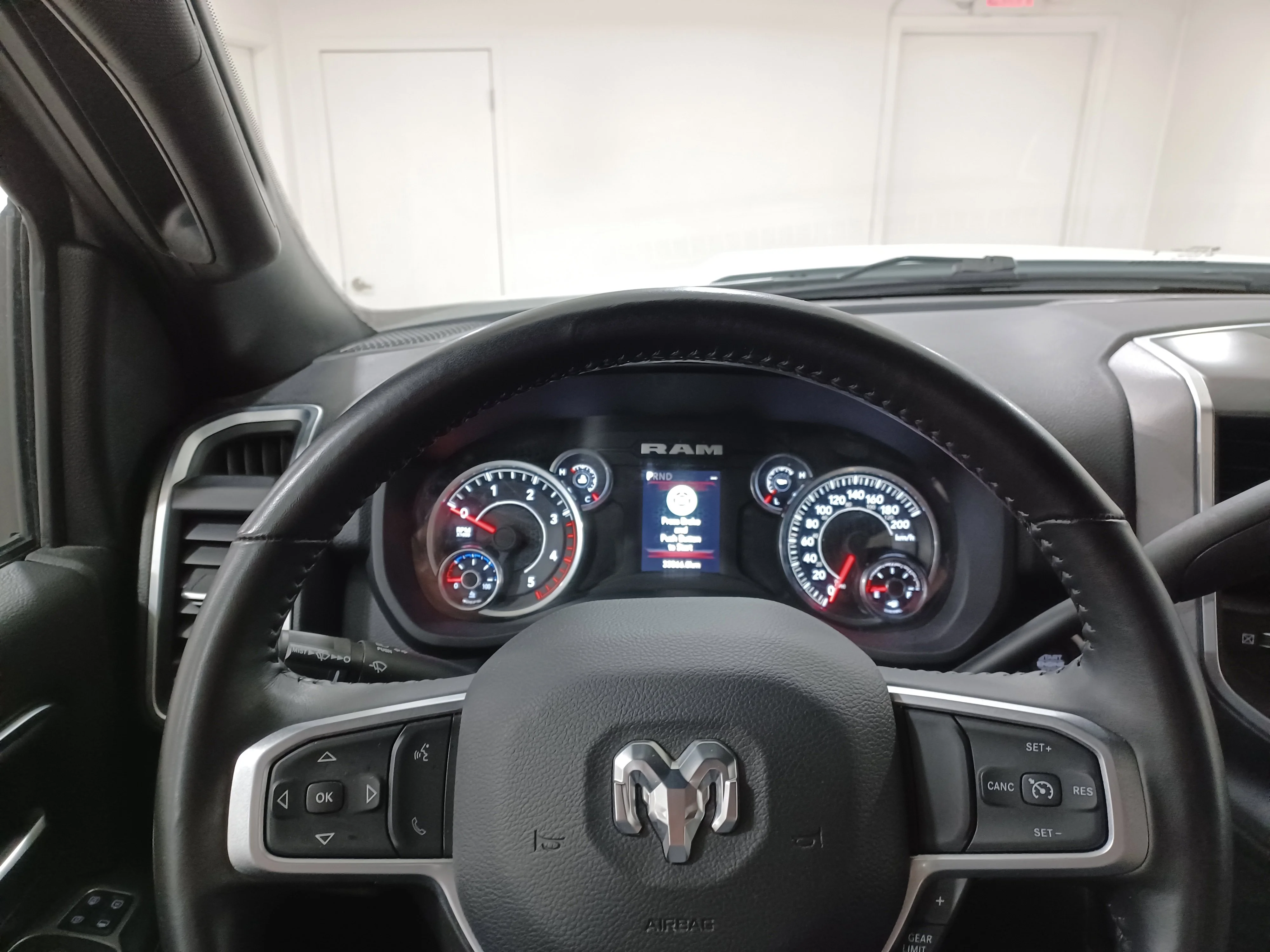Certified Used 2024 Bright White Ram Bighorn 4x4*6.7L Cummins Diesel | 6 Pass | 6 Foot Box | Htd Power Fold MIrrors | Tow Pkg image 13